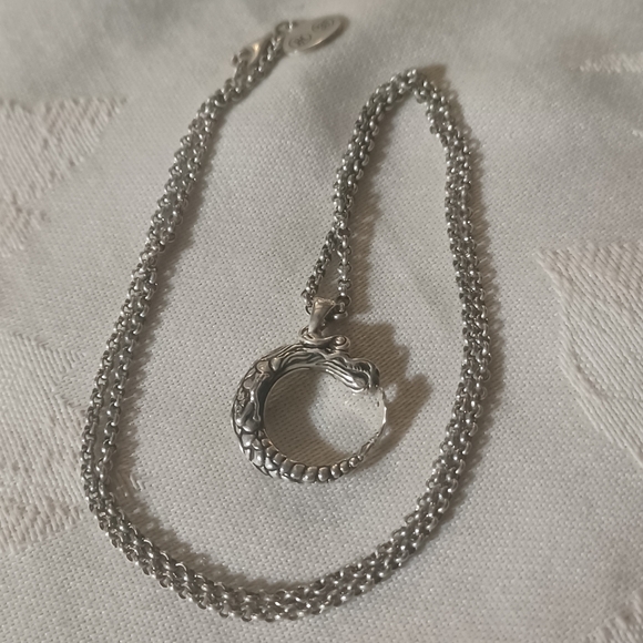 John Hardy Legends Naga Dragon Necklace, SS - Picture 3 of 10